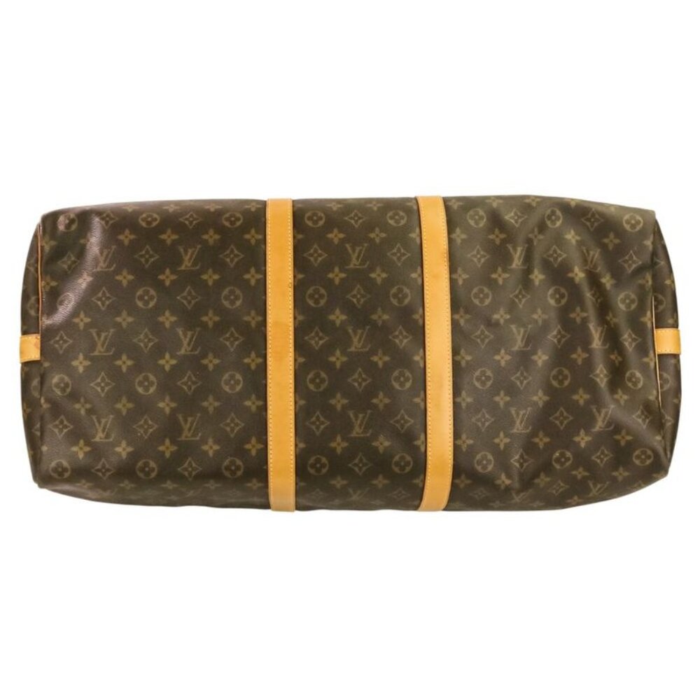 Louis Vuitton Monogram Keepall Bandouliere 60 Boston Bag Brown - Picture 4 of 16